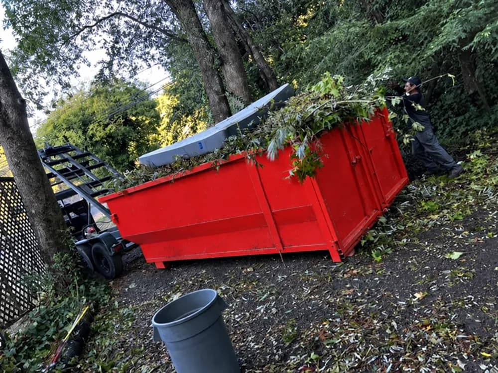 Yard Waste by MC Junk Removal