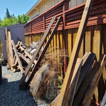 Debris Cleanup before removal