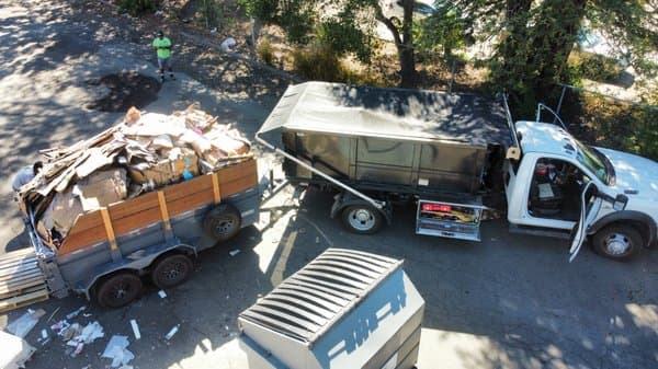 Construction Debris by MC Junk Removal